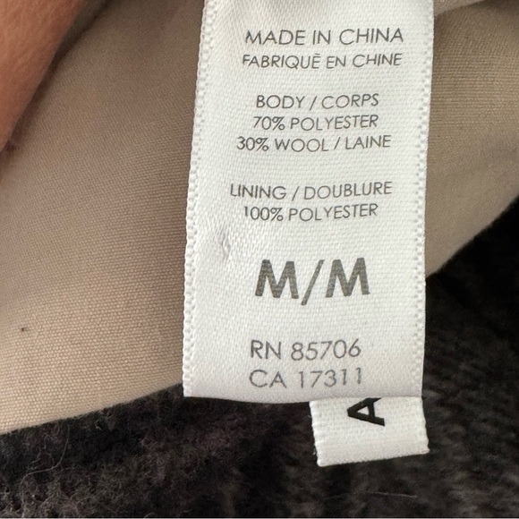 Buffalo WoolBlend Plaid Belted Peacoat Women’s size M Briton “Alexandrine” Coat - Picture 4 of 9